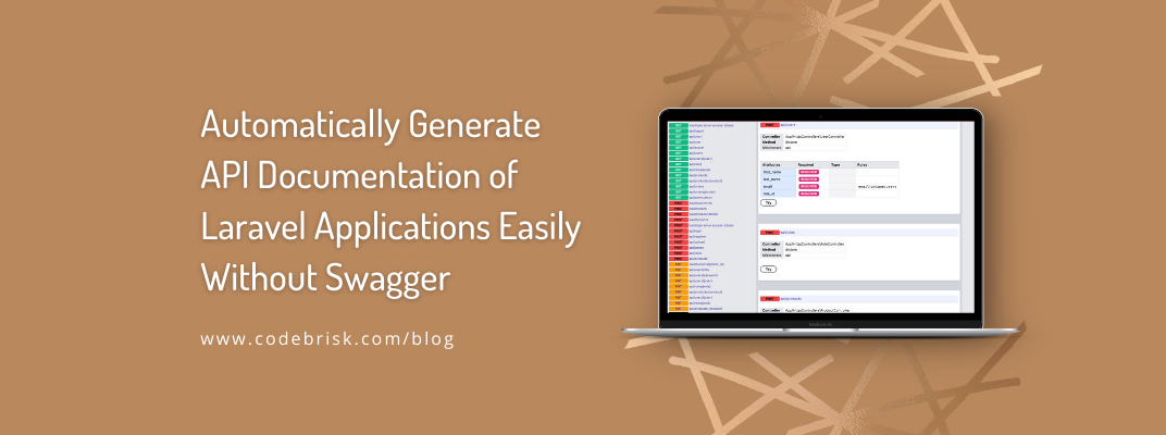 Automatically Generate API Documentation of Laravel Apps